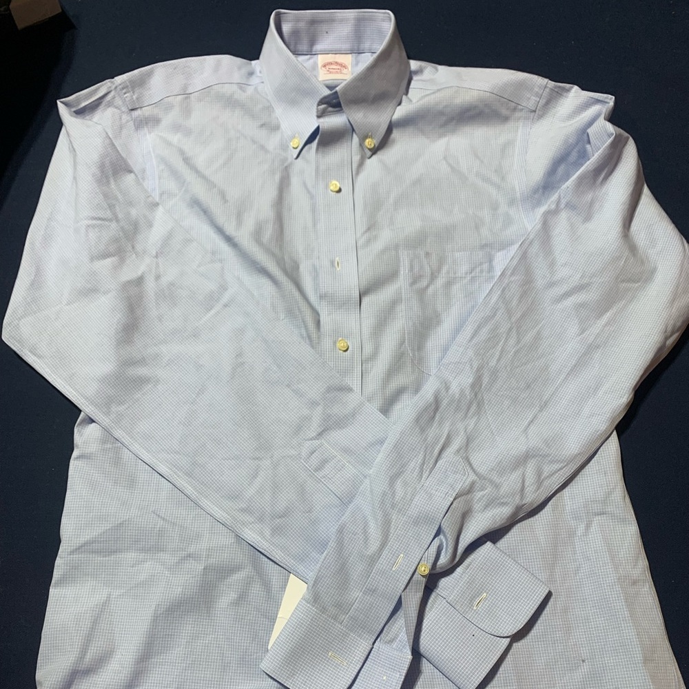 Brooks Brothers Custom Tailored Shirt (See below) size 16 neck